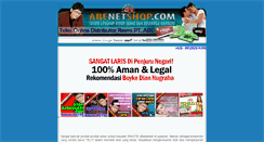 Desktop Screenshot of abenetshop.com